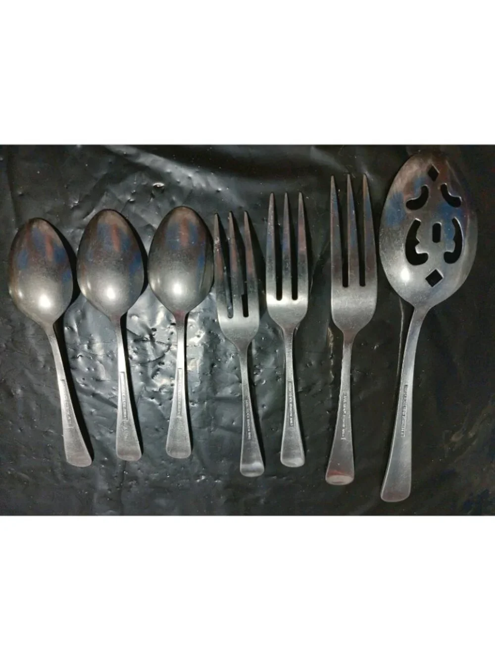 Rogers Flatware Forks Spoons Lot Of 7